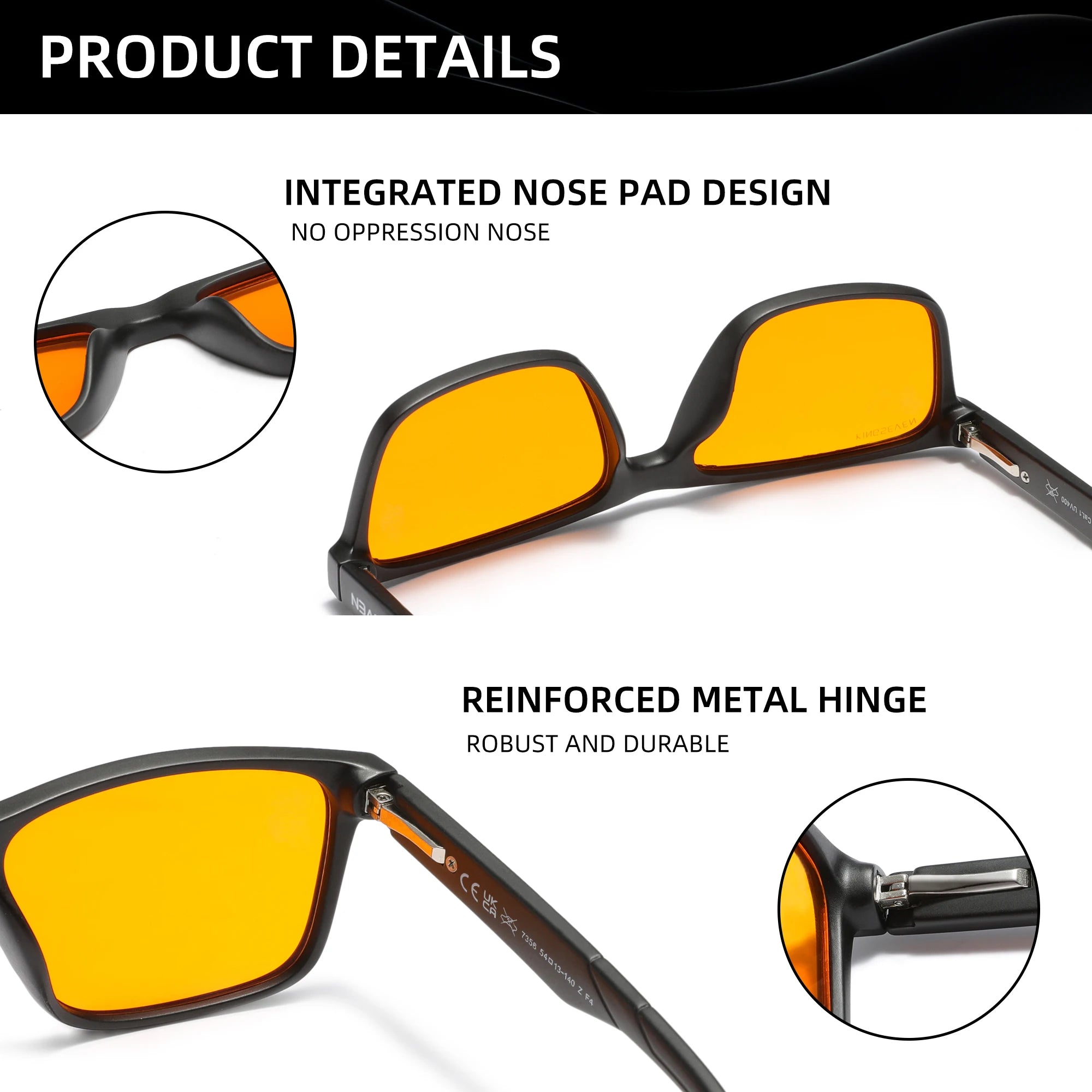 KINGSEVEN Anti-Blue Light Brille